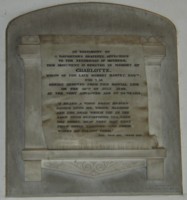 Memorial of Charlotte Harvey nee Purdy
Click for larger image
